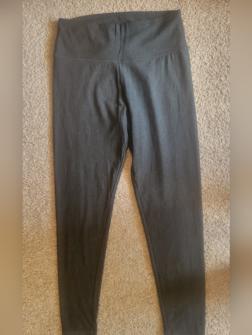 Orvis Black High-Waist Stretch Leggings SzXl
